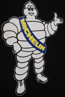 MICHELIN: A c1970s large original Michelin standing Bibendum figure, left facing 164 cm high. - 8