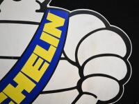 MICHELIN: A c1970s large original Michelin standing Bibendum figure, right facing 164cm high. - 4
