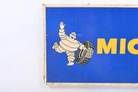 MICHELIN: A pair of 1970s original Michelin tyres rack signs, 40cm wide each. - 3
