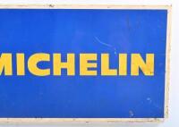 MICHELIN: A pair of 1970s original Michelin tyres rack signs, 40cm wide each. - 4