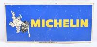 MICHELIN: A pair of 1970s original Michelin tyres rack signs, 40cm wide each. - 5