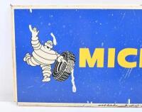 MICHELIN: A pair of 1970s original Michelin tyres rack signs, 40cm wide each. - 6