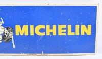 MICHELIN: A pair of 1970s original Michelin tyres rack signs, 40cm wide each. - 7