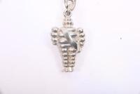 MICHELIN: Two high quality modern Michelin Bibendum&nbsp;metal key chains, approx 4.5cm tall. - 3