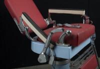BARBERS CHAIR: A pair of heavy circa 1950s/1960s barbers chairs made by the 'Raynor Chair & Equipment Co' of South Melbourne - 7