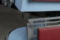 BARBERS CHAIR: A pair of heavy circa 1950s/1960s barbers chairs made by the 'Raynor Chair & Equipment Co' of South Melbourne - 9