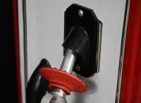 MOBIL: A restored industrial sized Gilbarco&nbsp;petrol pump in 'Mobilgas' livery, with 'Pegasus' globe affixed to top, 142cm high - 8
