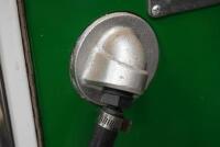 BP: A restored c1960s-1970s Wayne model 605 petrol bowser in BP livery, plastic BP shield logo globe affixed to top. Approx 184cm high - 10