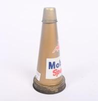 MOBIL: An original Mobiloil&nbsp;'Special' tin top oil pourer with dust cap - 5