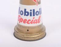 MOBIL: A original Mobiloil 'Special' tin top oil pourer with dust cap. - 2