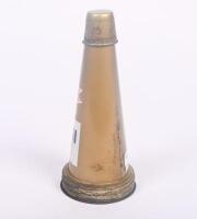 MOBIL: An original Mobiloil 'Special' tin top oil pourer with dust cap. - 4