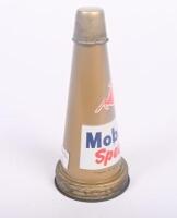 MOBIL: An original Mobiloil 'Special' tin top oil pourer with dust cap. - 5