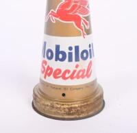 MOBIL: A original Mobiloil 'Special' tin top oil pourer with dust cap - 2