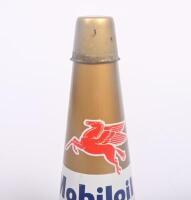 MOBIL: A original Mobiloil 'Special' tin top oil pourer with dust cap - 3