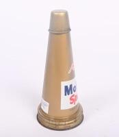 MOBIL: A original Mobiloil 'Special' tin top oil pourer with dust cap - 5