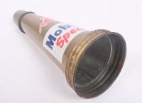 MOBIL: A original Mobiloil 'Special' tin top oil pourer with dust cap - 6