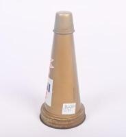 MOBIL: A original Mobiloil 'Special' tin top oil pourer with dust cap - 4