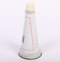MOBIL: An original Mobiloil '40&nbsp;AF' grade tin top oil pourer with dust cap. - 4