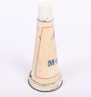 MOBIL: An original Mobiloil '40&nbsp;AF' grade tin top oil pourer with dust cap - 5