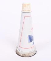 MOBIL: An original Mobiloil '20 Arctic' grade tin top oil pourer, with dust cap. - 5