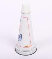 MOBIL: A original Mobiloil '20 Arctic' grade tin top oil pourer, complete with dust cap - 3