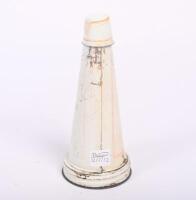 MOBIL: Two original Mobiloil '20 Arctic' grade tin top oil pourers, each with dust cap - 3