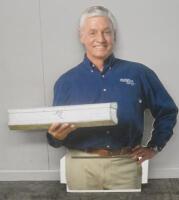DICK JOHNSON: A corflute cut out of Dick Johnson In Shell Helix Racing uniform.&nbsp;