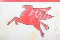 PLUME: An original enamel 'Plume' flying Pegasus&nbsp;bowser front sign, 36cm wide, 50cm high. - 3