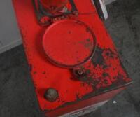 MOBIL: An original Mobil highboy oil pump in 'Mobiloil A SAE 30' livery, approx. 130cm high. - 5