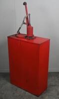 MOBIL: An original Mobil highboy oil pump in 'Mobiloil A SAE 30' livery, approx. 130cm high. - 8