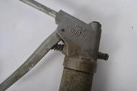 GREASE GUNS: A selection of nine hand held grease guns and oil pumps&nbsp;some with markings/branding including W.H.Sydney,Teclamit, Alemite Stewart Warner and others.&nbsp;&nbsp; - 3