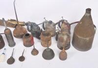 OILERS: A large collection of approx 20 hand held oilers - 5