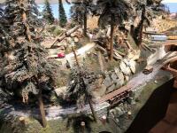 LAYOUT: An impressive digital H0 gauge model railroad layout of a circa 1950s style American scene (click for important information for bidders &ndash; immediate pickup from Melbourne only) - 12