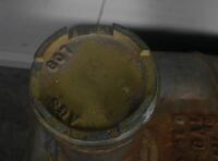 FUEL TANK: A large early round fuel tank 84cm wide. - 3