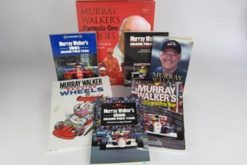 WALKER: Group of books by Murray Walker.