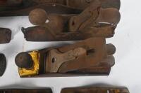 HAND PLANES: A selection of nine&nbsp;hand planes including Stanley, Union, Carter & Marples along with additional parts.&nbsp; - 7