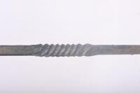 SCALE: A very early forged cast iron Avery&nbsp;shop balance scale, approx 63cm tall.&nbsp; - 6