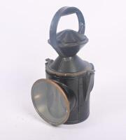 LAMP: A early large Railway gate signal lamp, approx 34cm tall.&nbsp;