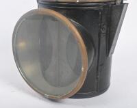 LAMP: A early large Railway gate signal lamp, approx 34cm tall.&nbsp; - 2