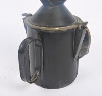 LAMP: A early large Railway gate signal lamp, approx 34cm tall.&nbsp; - 4