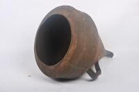 GAZE/DAVIDSON: A early large hand held&nbsp;fuel funnel/churn as used on the Tony Gaze/Lex Davidson Ferrari. Approx 70cm high. - 5