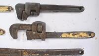 TOOLS: A collection of ten tools including eight wrenches and two cutters, some tools marked including Dowidat Germany.&nbsp; - 3