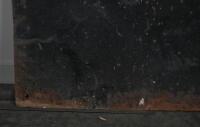 PLUME: A large original 6x3 'Plume Vacuum Oil Company' enamel sign 183cm wide, 92cm high.&nbsp; - 7