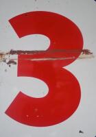 ESSO: A large original double sided enamel Esso hanging service station sign within steel surround, stamped to lower 'SP Made In USA 62' '87'A 58'A' 225cm wide, 152cm high. - 15