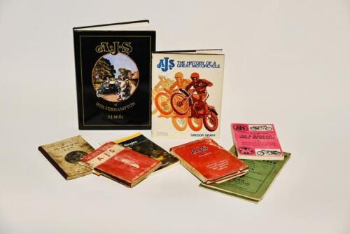 56 · A.J.S.: A large collection Books, Manuals & Parts Lists [Sydney]