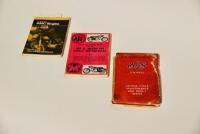 A.J.S.: A large collection Books, Manuals & Parts Lists [Sydney] - 5