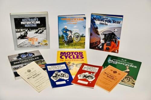 66 · MOTORCYCLES: A collection of assorted titles relating to Australian Motorcycling [Sydney]