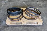 RIMS: A group of 10 miscellaneous C section rims, mixture of beaded edge and westwood&nbsp;styles [Sydney]