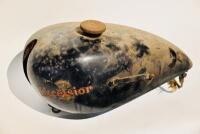 EXCELSIOR: A petrol tank with tap, believed to be 1956 Talisman [Sydney] - 3