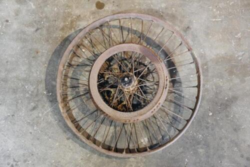 94 · DOUGLAS: A single vintage Douglas rear wheel, believed to be from a 1924 OB [Sydney]